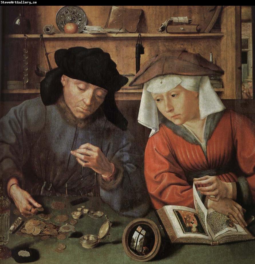 Quentin Massys Lending and his wife
